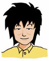 今村 昇平の似顔絵